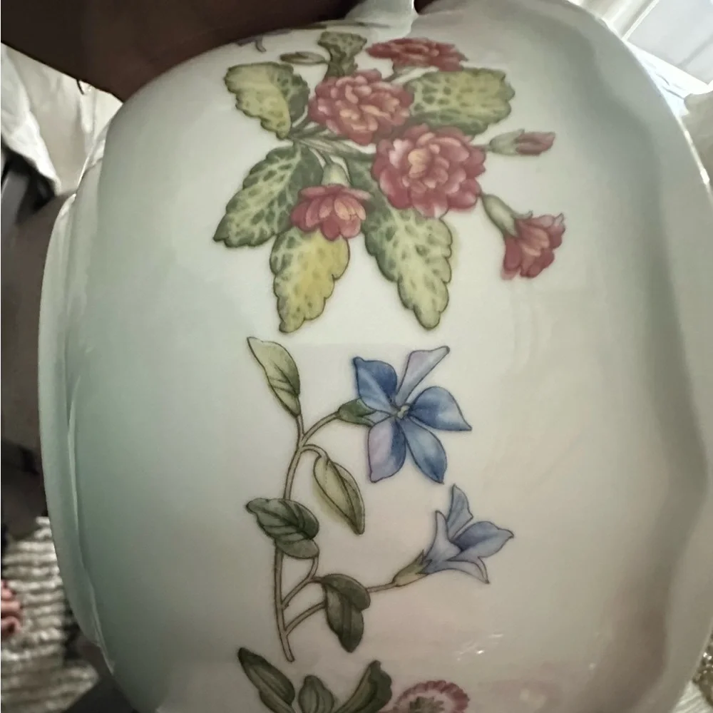 Noritake Floral Ceramic Covered Dishes